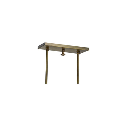 Duxbury 3 Light 15" Wide Linear Pendant