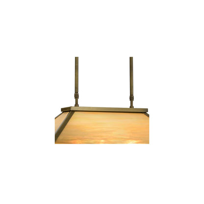 Duxbury 3 Light 15" Wide Linear Pendant
