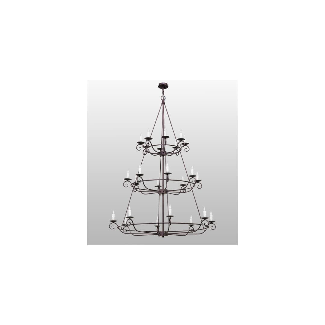 Estrella 24 Light 60" Wide Taper Candle Style Chandelier