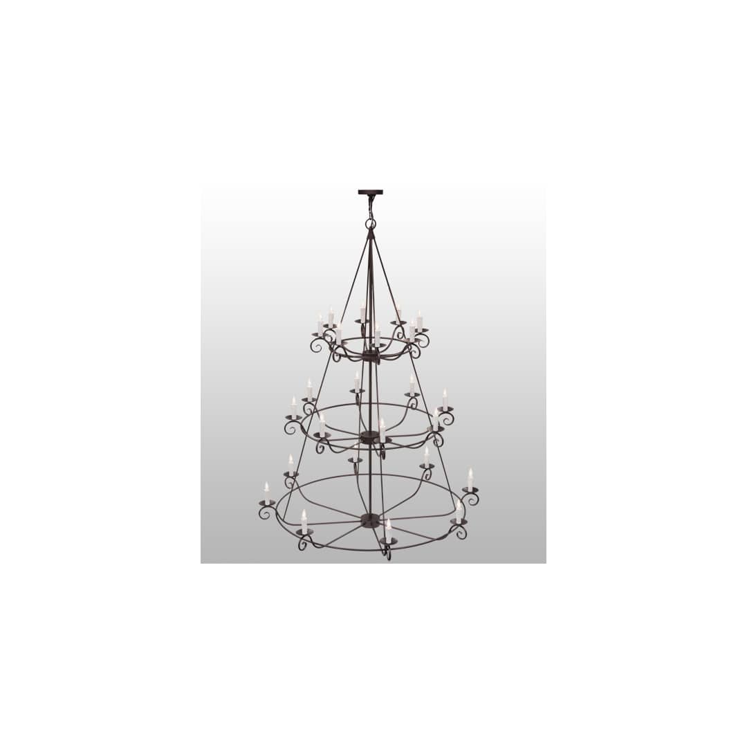 Estrella 24 Light 60" Wide Taper Candle Style Chandelier