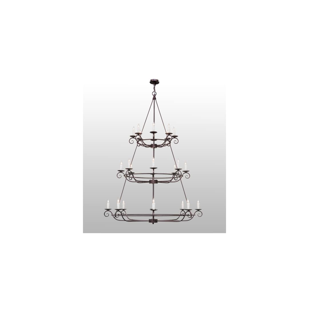 Estrella 24 Light 60" Wide Taper Candle Style Chandelier
