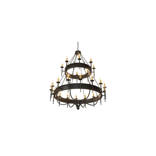 Marta 24 Light 72" Wide Taper Candle Style Chandelier
