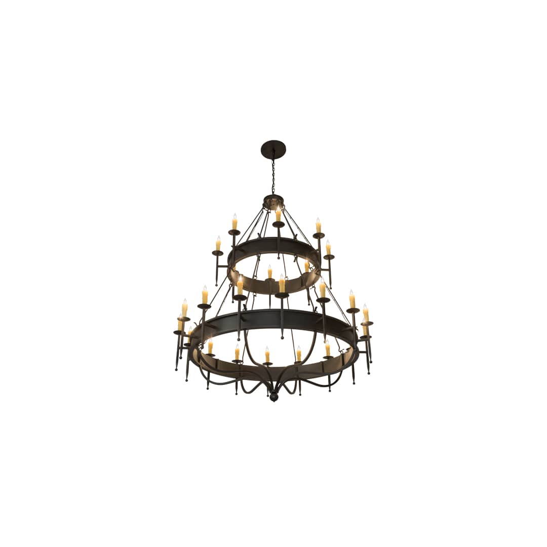 Marta 24 Light 72" Wide Taper Candle Style Chandelier
