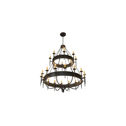 Marta 24 Light 72" Wide Taper Candle Style Chandelier
