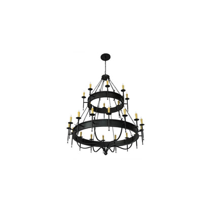 Marta 24 Light 72" Wide Taper Candle Style Chandelier