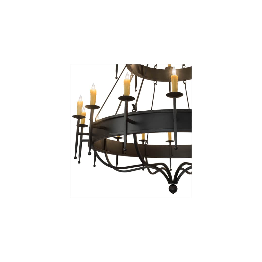 Marta 24 Light 72" Wide Taper Candle Style Chandelier