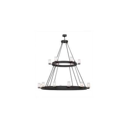 Chappell 16 Light 72" Wide Ring Chandelier