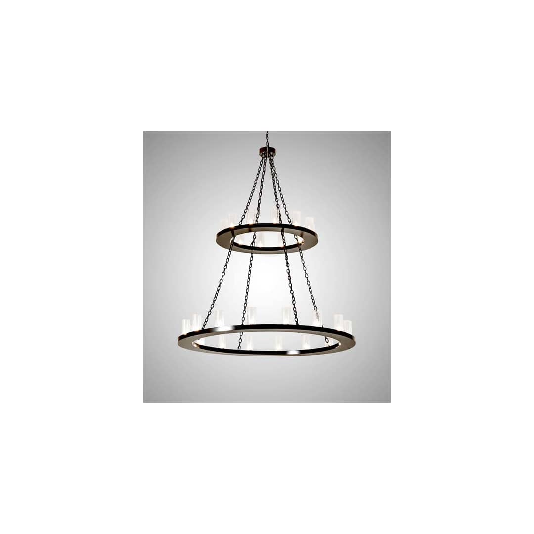 Loxley 28 Light 60" Wide Ring Chandelier