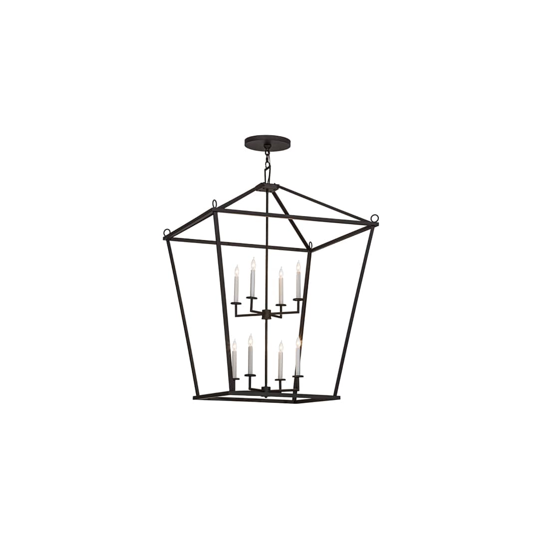 Kitzi 8 Light 51" Wide Taper Candle Pendant
