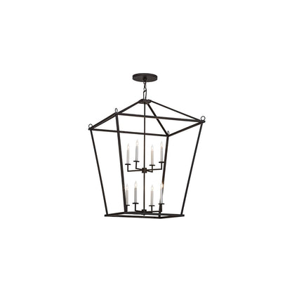 Kitzi 8 Light 51" Wide Taper Candle Pendant