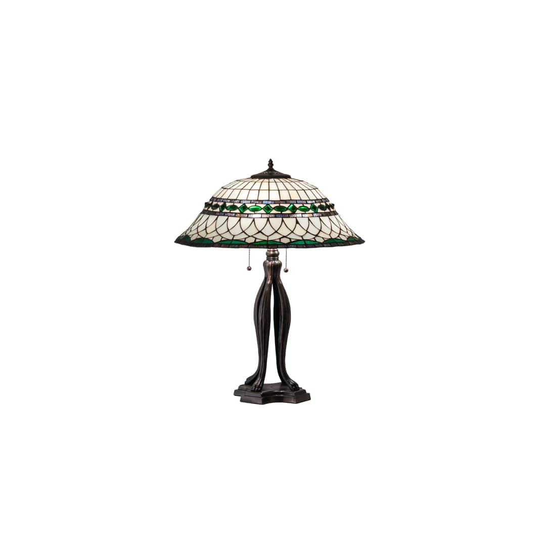 3 Light 30" Tall Accent Table Lamp