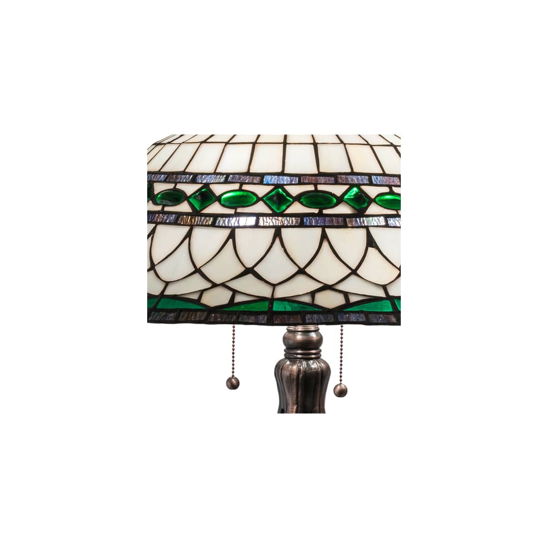 3 Light 30" Tall Accent Table Lamp