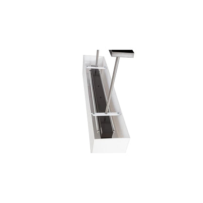 Quadrato 2 Light 12" Wide Linear Pendant