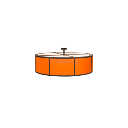 Cilindro 8 Light 84" Wide Pendant