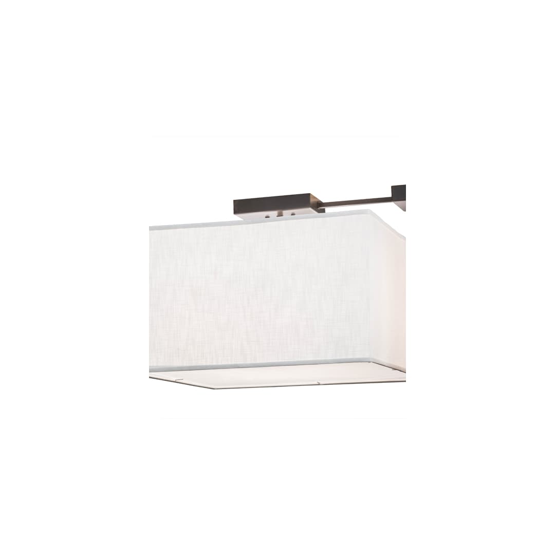 Quadrato 8 Light 24" Wide Linear Pendant
