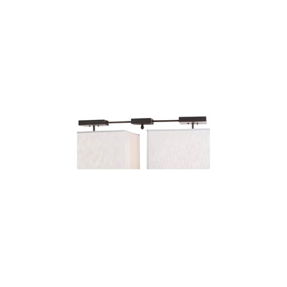 Quadrato 8 Light 24" Wide Linear Pendant