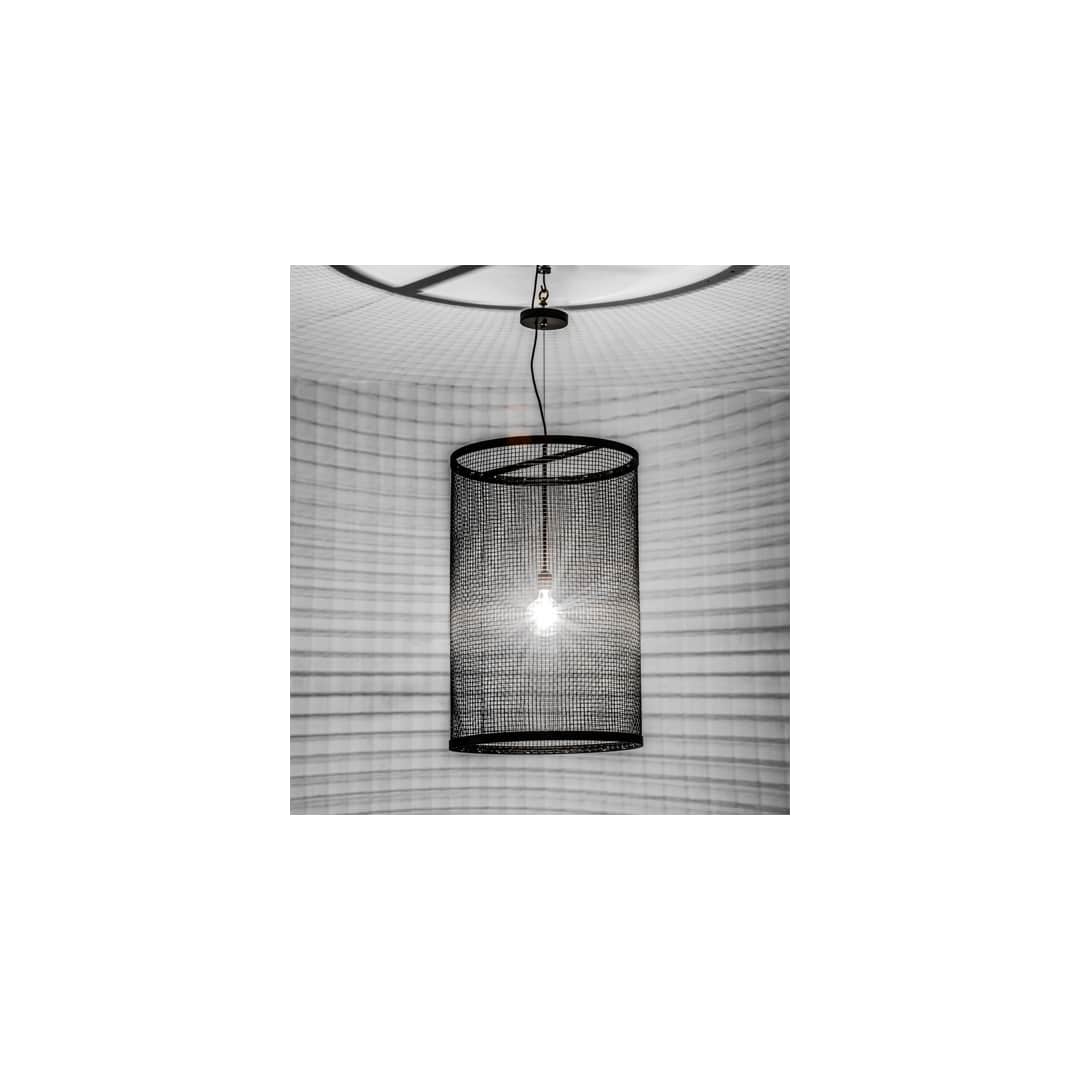 Cilindro 24" Wide Cage Pendant
