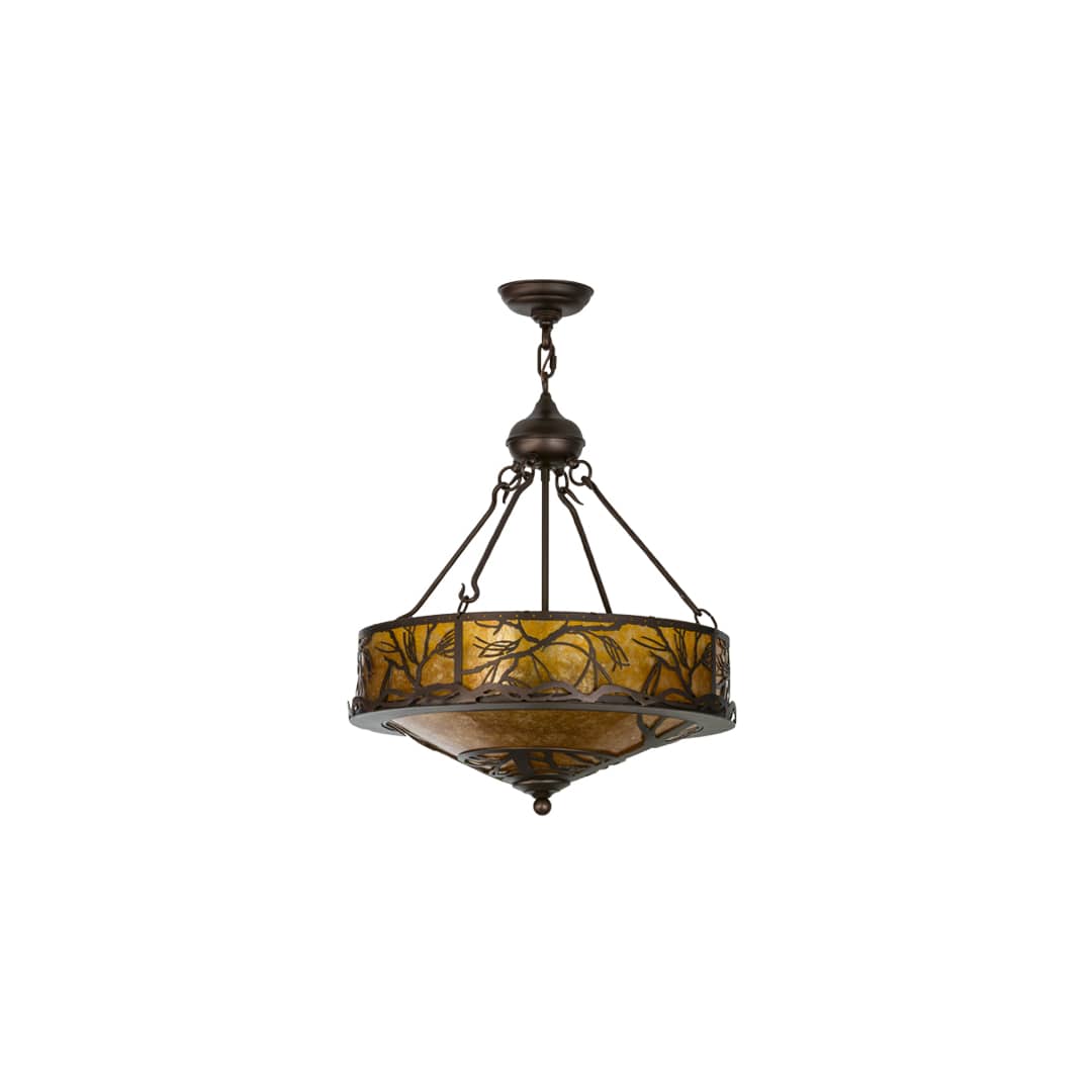 Branches 4 Light 20" Wide Pendant