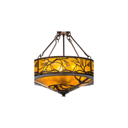 Branches 4 Light 20" Wide Pendant