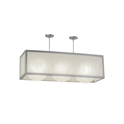 Quadrato 3 Light 17" Wide Linear Pendant