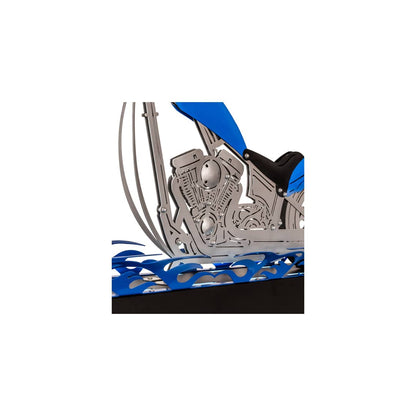 Motorcycle 2 Light 8" Wide Linear Pendant