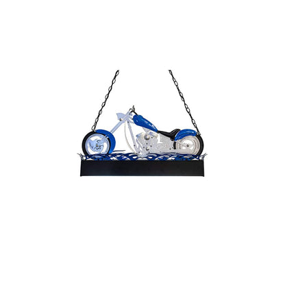 Motorcycle 2 Light 8" Wide Linear Pendant