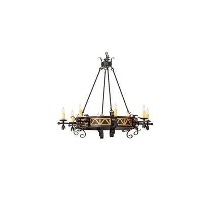Filomena 8 Light 48" Wide Taper Candle Style Chandelier