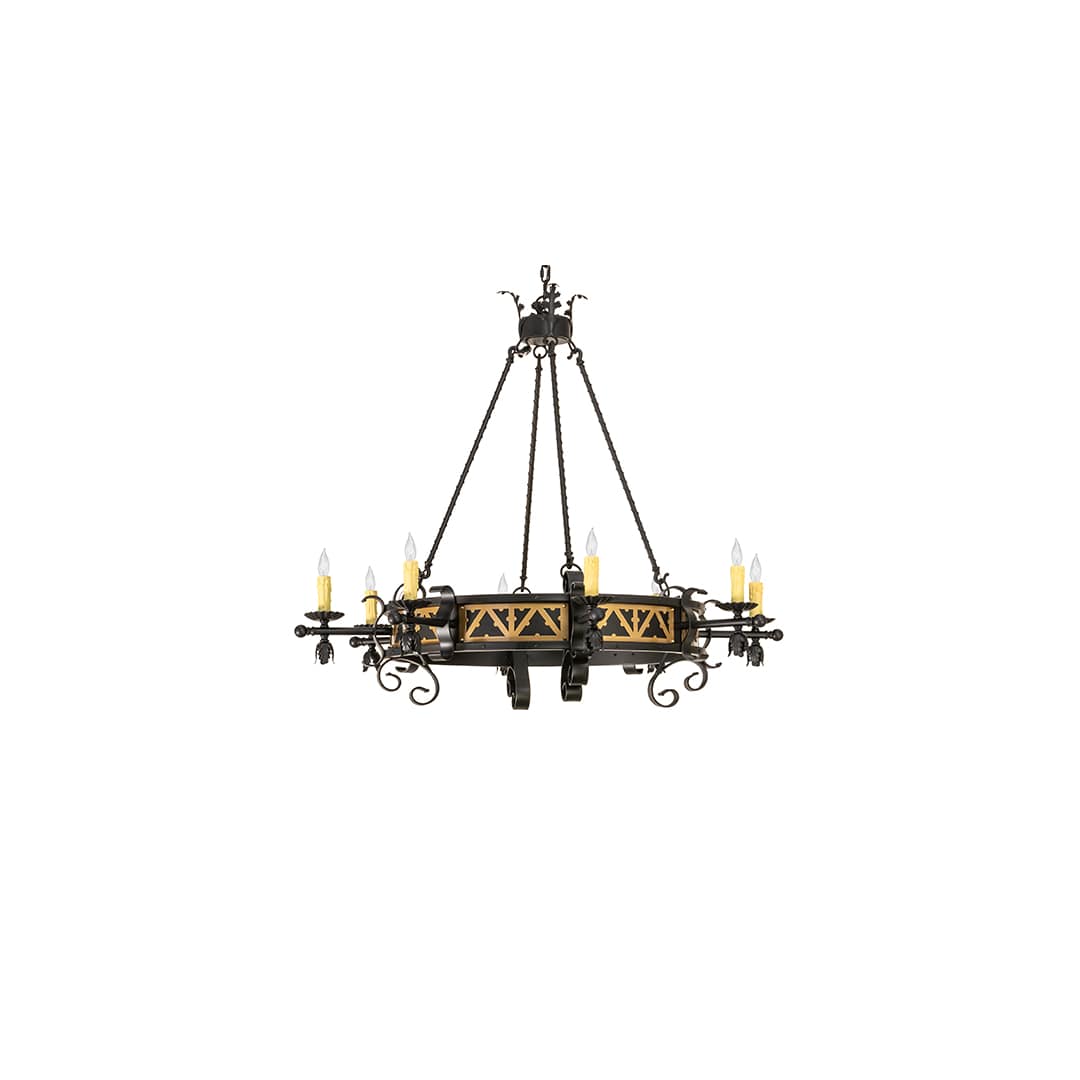 Filomena 8 Light 48" Wide Taper Candle Style Chandelier