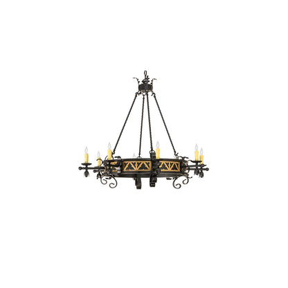 Filomena 8 Light 48" Wide Taper Candle Style Chandelier