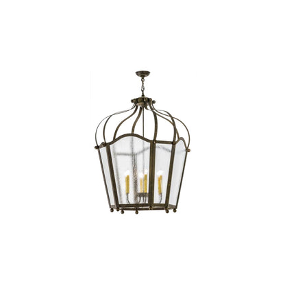 Citadel 6 Light 33" Wide Taper Candle Pendant