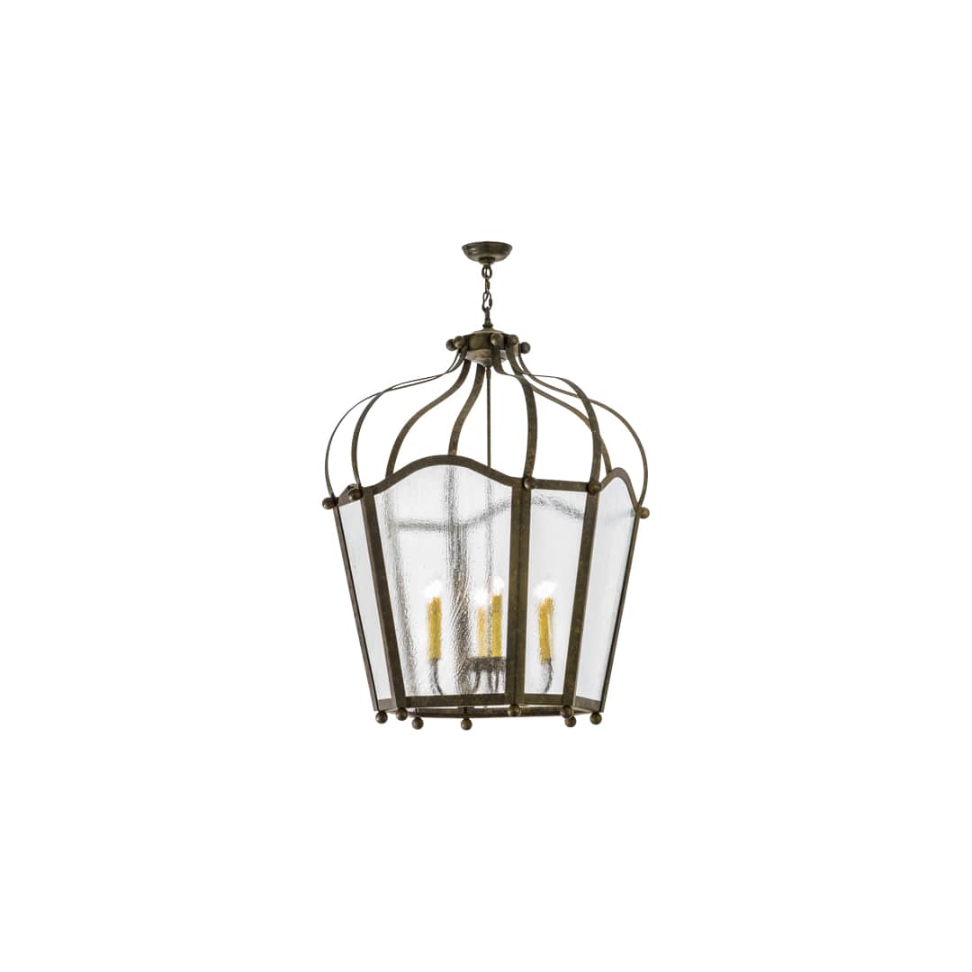 Citadel 6 Light 33" Wide Taper Candle Pendant