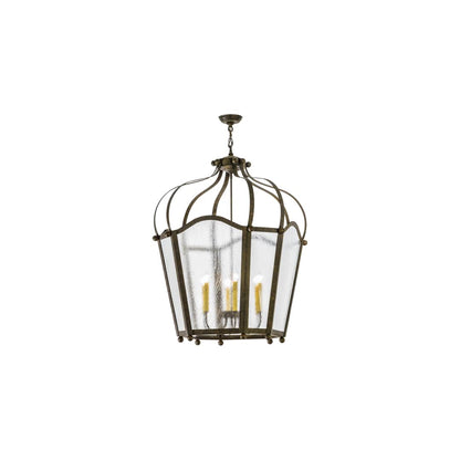 Citadel 6 Light 33" Wide Taper Candle Pendant