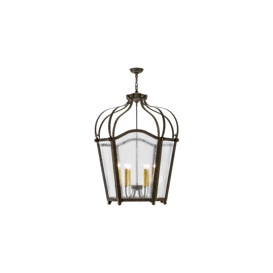 Citadel 6 Light 33" Wide Taper Candle Pendant