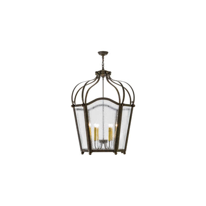 Citadel 6 Light 33" Wide Taper Candle Pendant