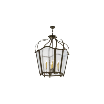 Citadel 6 Light 33" Wide Taper Candle Pendant