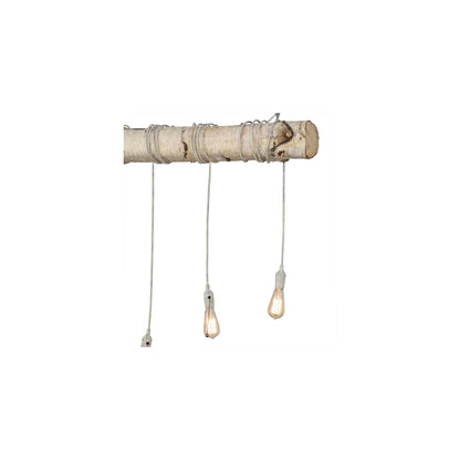 Hounds Tooth 4 Light 8" Wide Abstract Linear Pendant