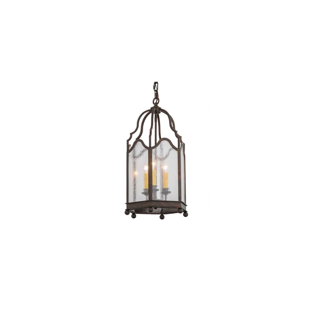 Antencio 3 Light 12" Wide Taper Candle Pendant