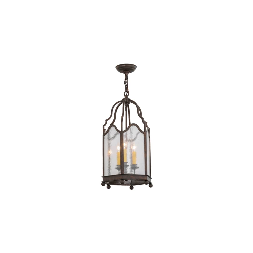 Antencio 3 Light 12" Wide Taper Candle Pendant