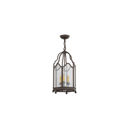 Antencio 3 Light 12" Wide Taper Candle Pendant