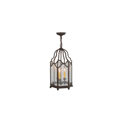 Antencio 3 Light 12" Wide Taper Candle Pendant