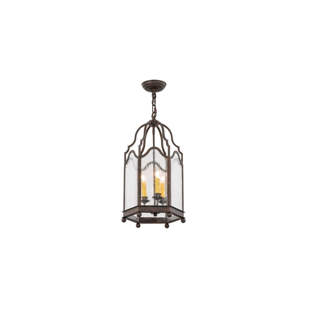 Antencio 3 Light 12" Wide Taper Candle Pendant