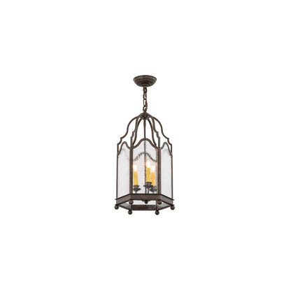 Antencio 3 Light 12" Wide Taper Candle Pendant
