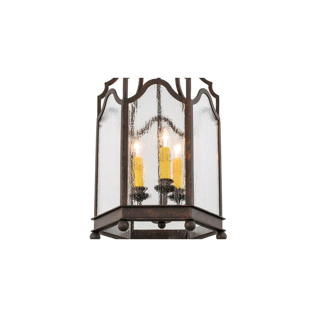 Antencio 3 Light 12" Wide Taper Candle Pendant