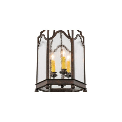 Antencio 3 Light 12" Wide Taper Candle Pendant