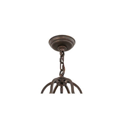 Antencio 3 Light 12" Wide Taper Candle Pendant