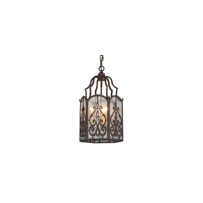 Antencio 3 Light 12" Wide Taper Candle Pendant