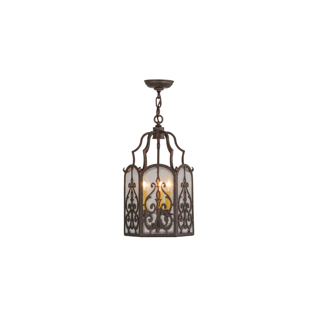 Antencio 3 Light 12" Wide Taper Candle Pendant