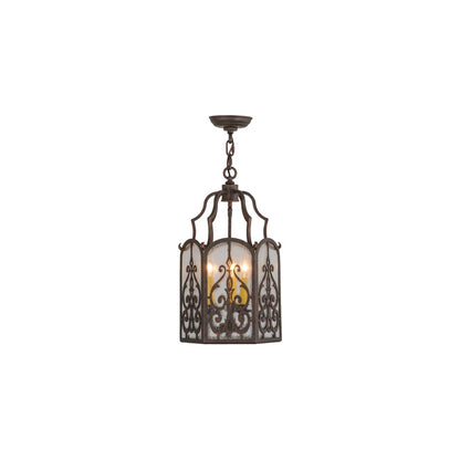 Antencio 3 Light 12" Wide Taper Candle Pendant