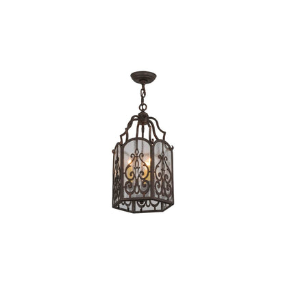 Antencio 3 Light 12" Wide Taper Candle Pendant