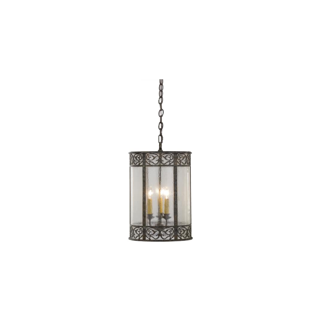 Antencio 3 Light 14" Wide Taper Candle Pendant